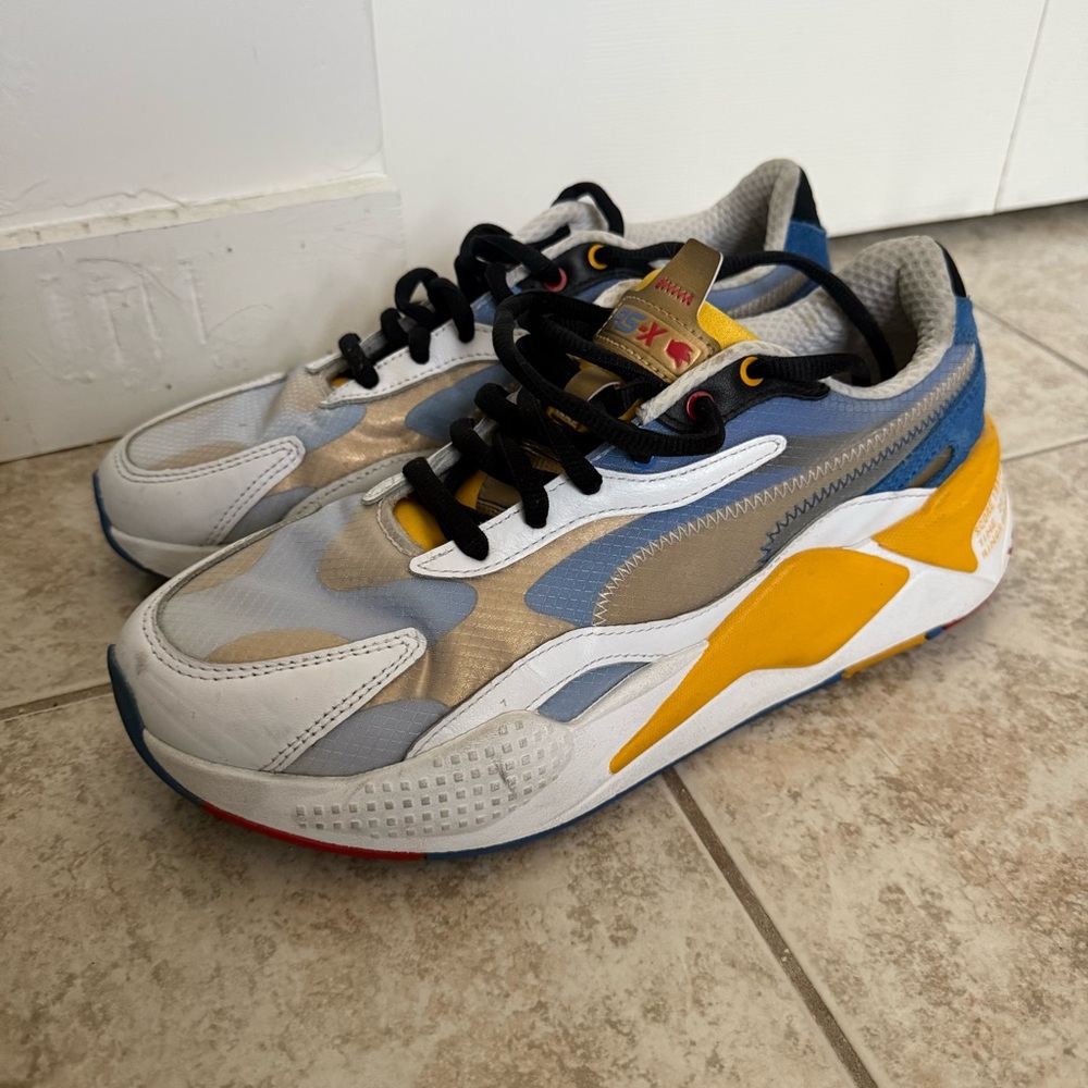 PUMA Sonic RS-X3 Golden Rod Mens Shoes Size 10 2020 SEGA (No Insoles)